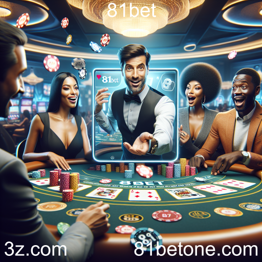 Experiência Imersiva no Cassino Ao Vivo da 81bet