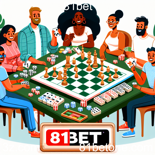 Descubra a Diversão dos Jogos de Mesa na 81bet